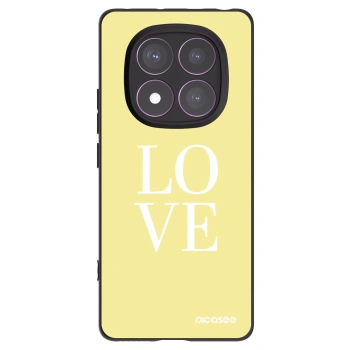Picasee silikónový čierny obal pre Xiaomi Redmi Note 14 Pro 4G - Love