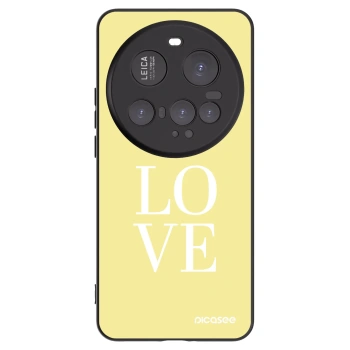 Picasee silikónový čierny obal pre Xiaomi 15 Ultra - Love