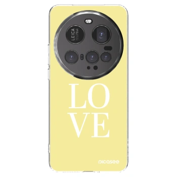 Picasee silikónový prehľadný obal pre Xiaomi 15 Ultra - Love