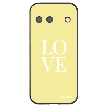 Picasee silikónový čierny obal pre Google Pixel 9 - Love