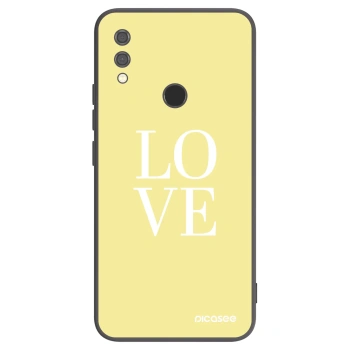 Picasee silikónový čierny obal pre Xiaomi Redmi Note 7 - Love