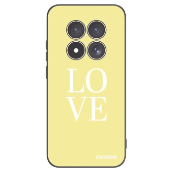 Picasee silikónový čierny obal pre Xiaomi Redmi Note 15 Pro 4G - Love