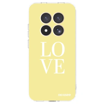 Picasee silikónový prehľadný obal pre Xiaomi Redmi Note 15 Pro 4G - Love