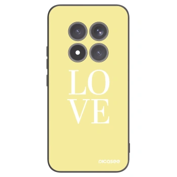 Picasee silikónový čierny obal pre Xiaomi Redmi Note 15 Pro+ - Love