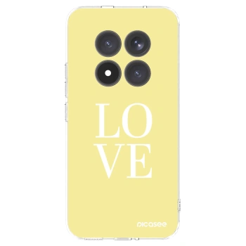 Picasee silikónový prehľadný obal pre Xiaomi Redmi Note 15 Pro+ - Love