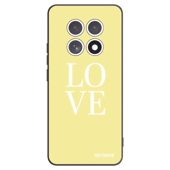 Picasee silikónový čierny obal pre Xiaomi Redmi Note 15 - Love