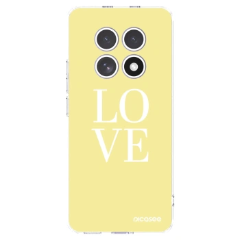 Picasee silikónový prehľadný obal pre Xiaomi Redmi Note 15 - Love