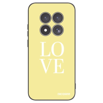 Picasee silikónový čierny obal pre Xiaomi Redmi Note 15 Pro 5G - Love