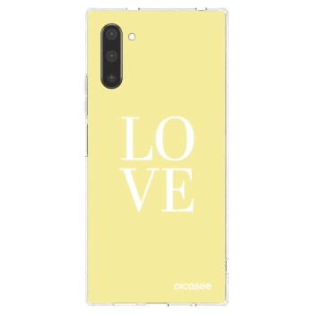 Picasee silikónový prehľadný obal pre Samsung Galaxy Note 10 N970F - Love