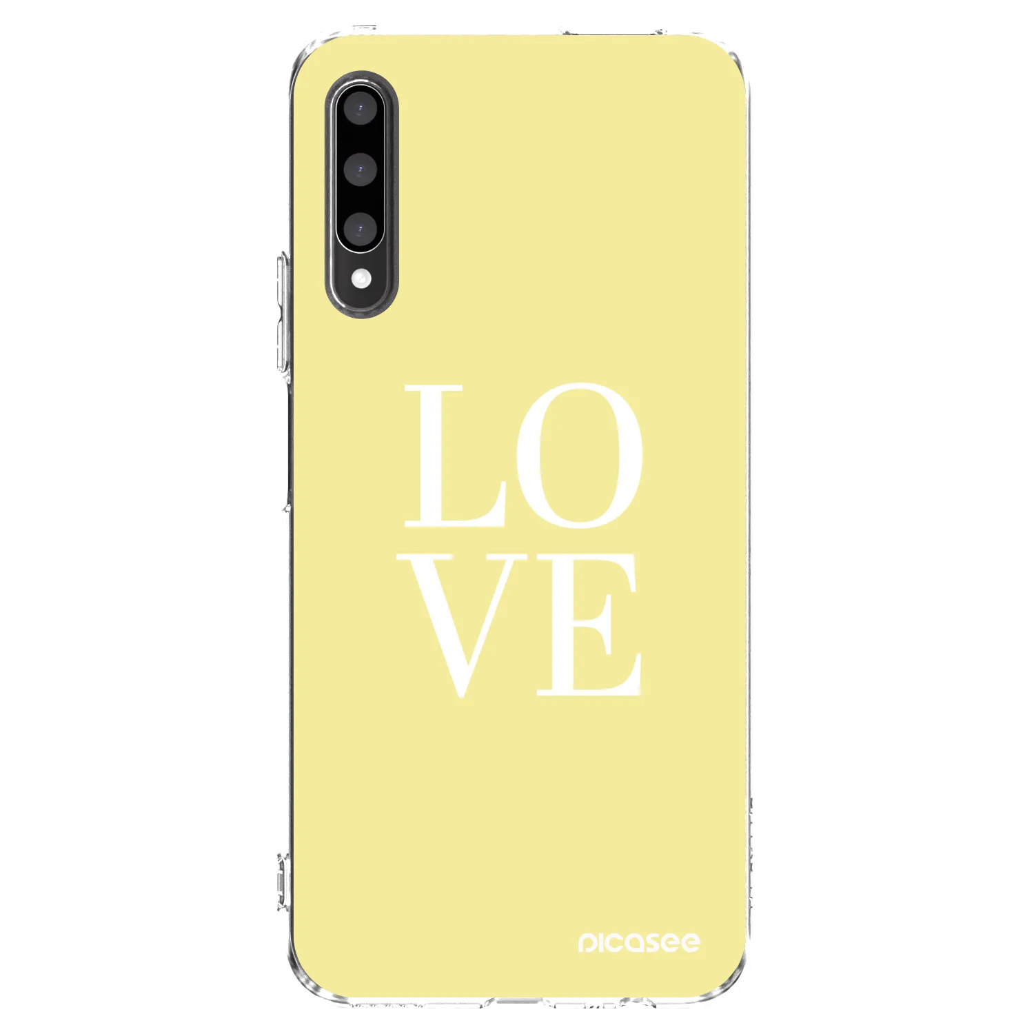 Silikónový prehľadný obal pre Honor 9X Pro - Love