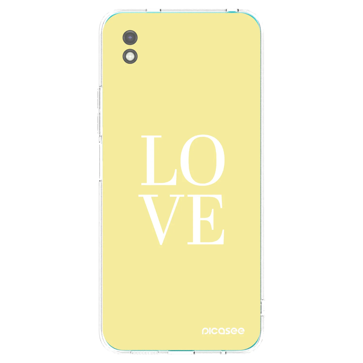 Picasee silikónový čierny obal pre Xiaomi Redmi 9A - Love