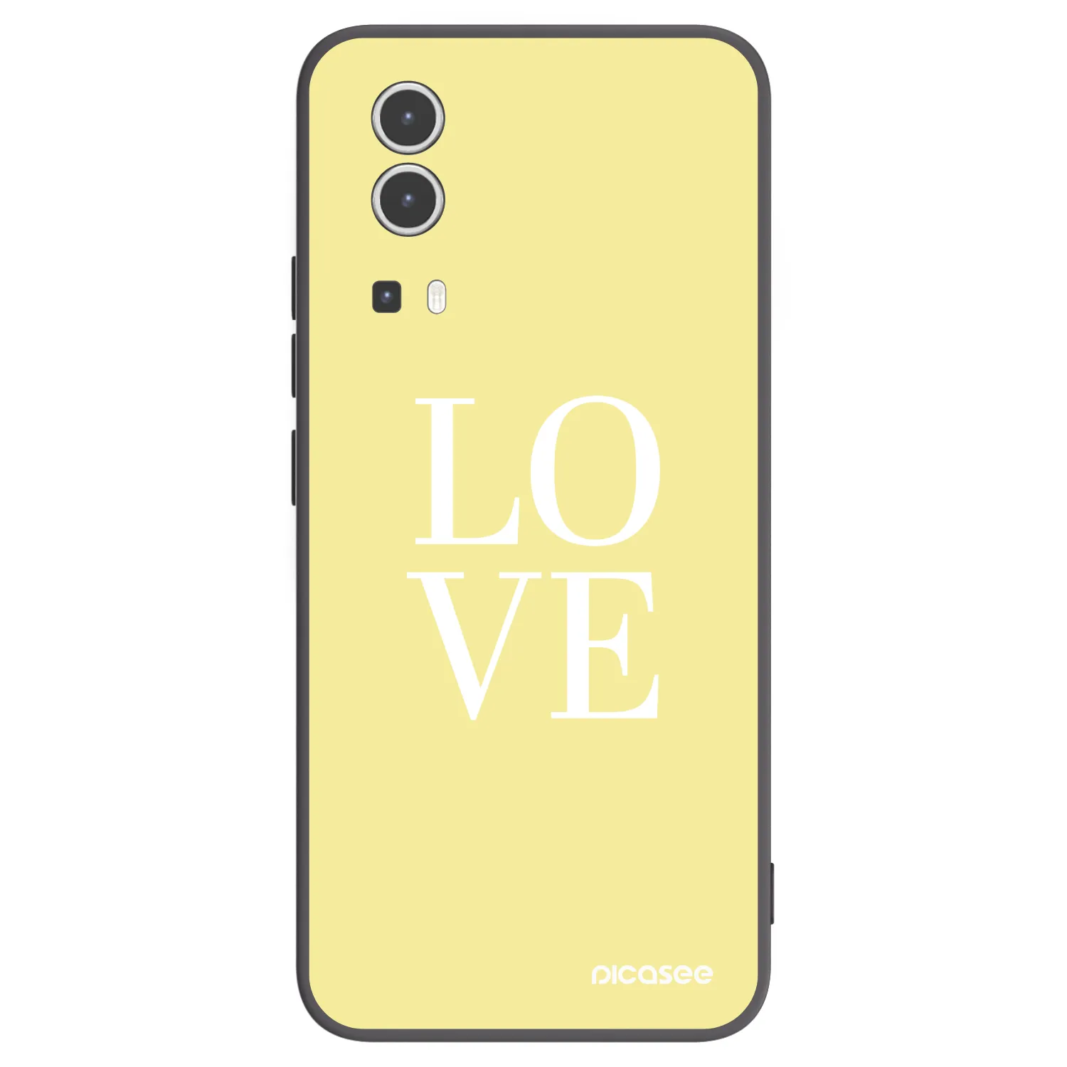 Picasee silikónový čierny obal pre Vivo Y72 5G - Love
