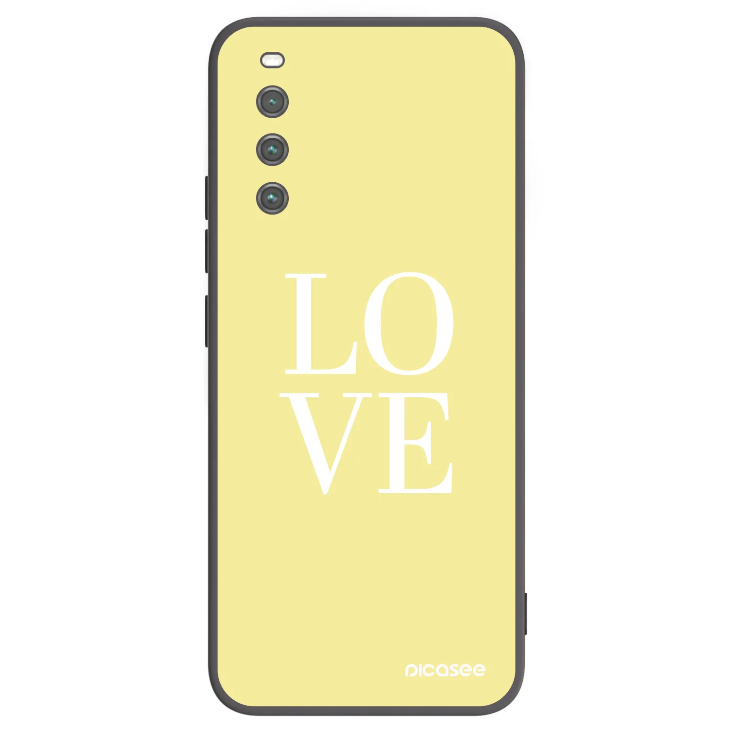 Picasee silikónový čierny obal pre Sony Xperia 10 IV 5G - Love