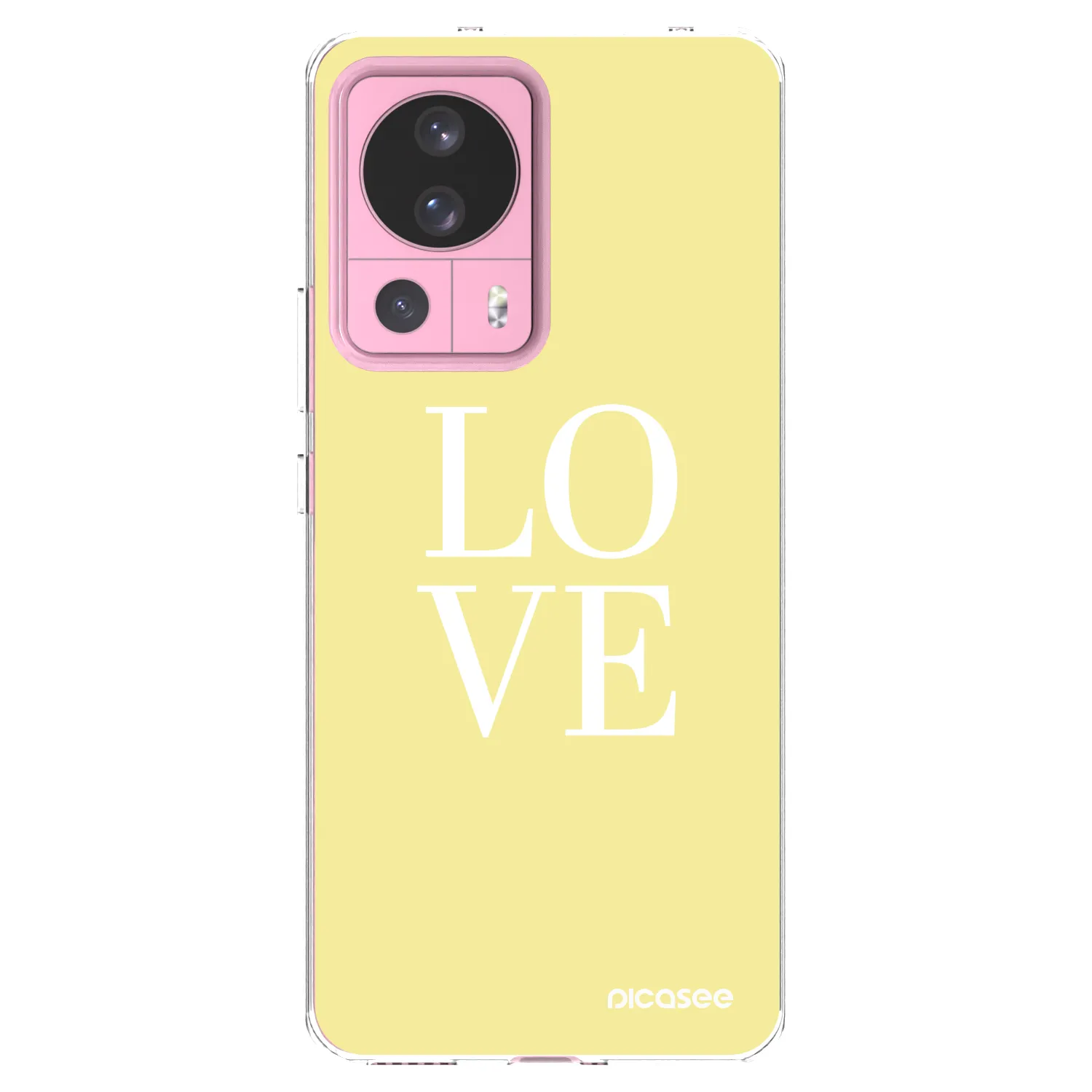 Silikónový prehľadný obal pre Xiaomi 13 Lite - Love