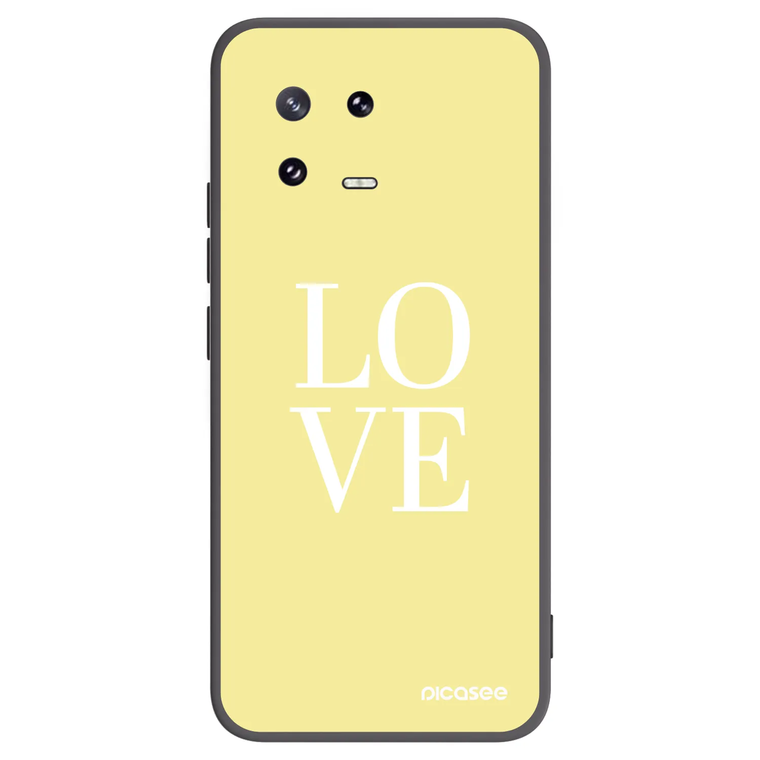 Silikónový čierny obal pre Xiaomi 13 Pro - Love