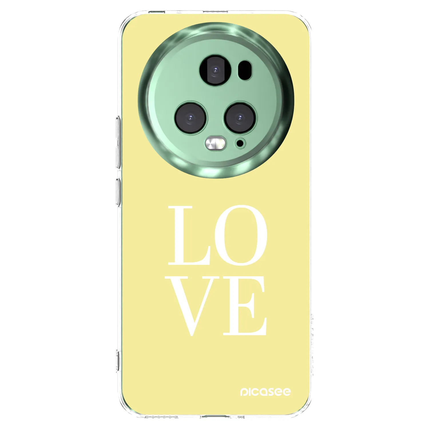 Picasee silikónový prehľadný obal pre Honor Magic5 Pro - Love