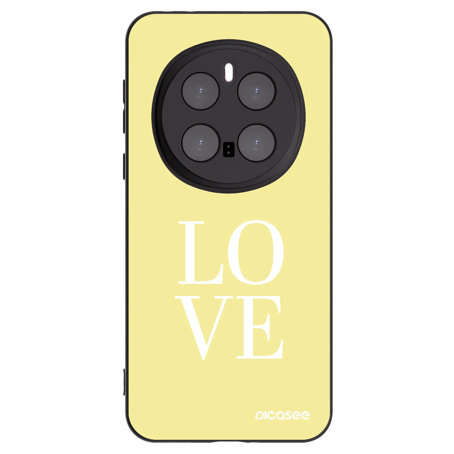Silikónový čierny obal pre Honor Magic7 Pro 5G - Love