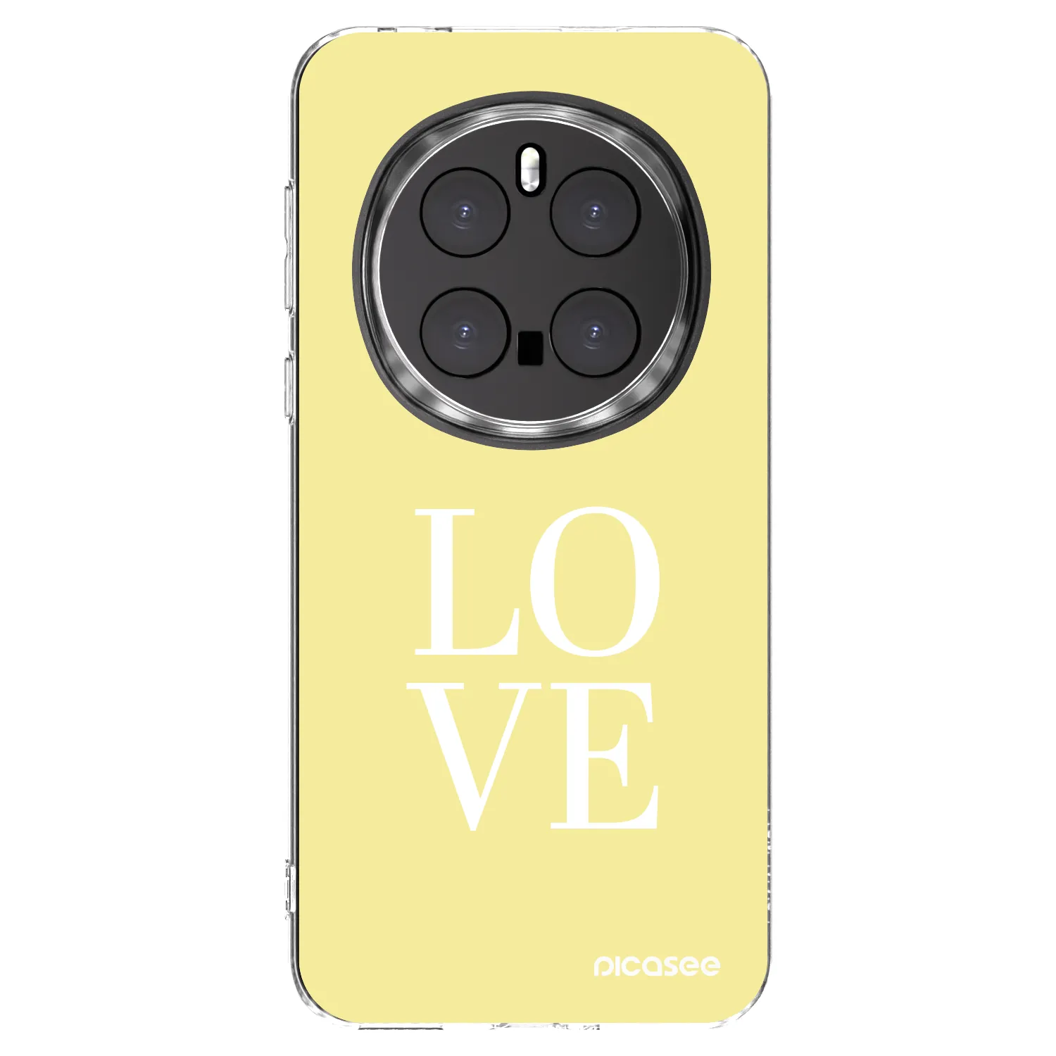 Silikónový prehľadný obal pre Honor Magic7 Pro 5G - Love