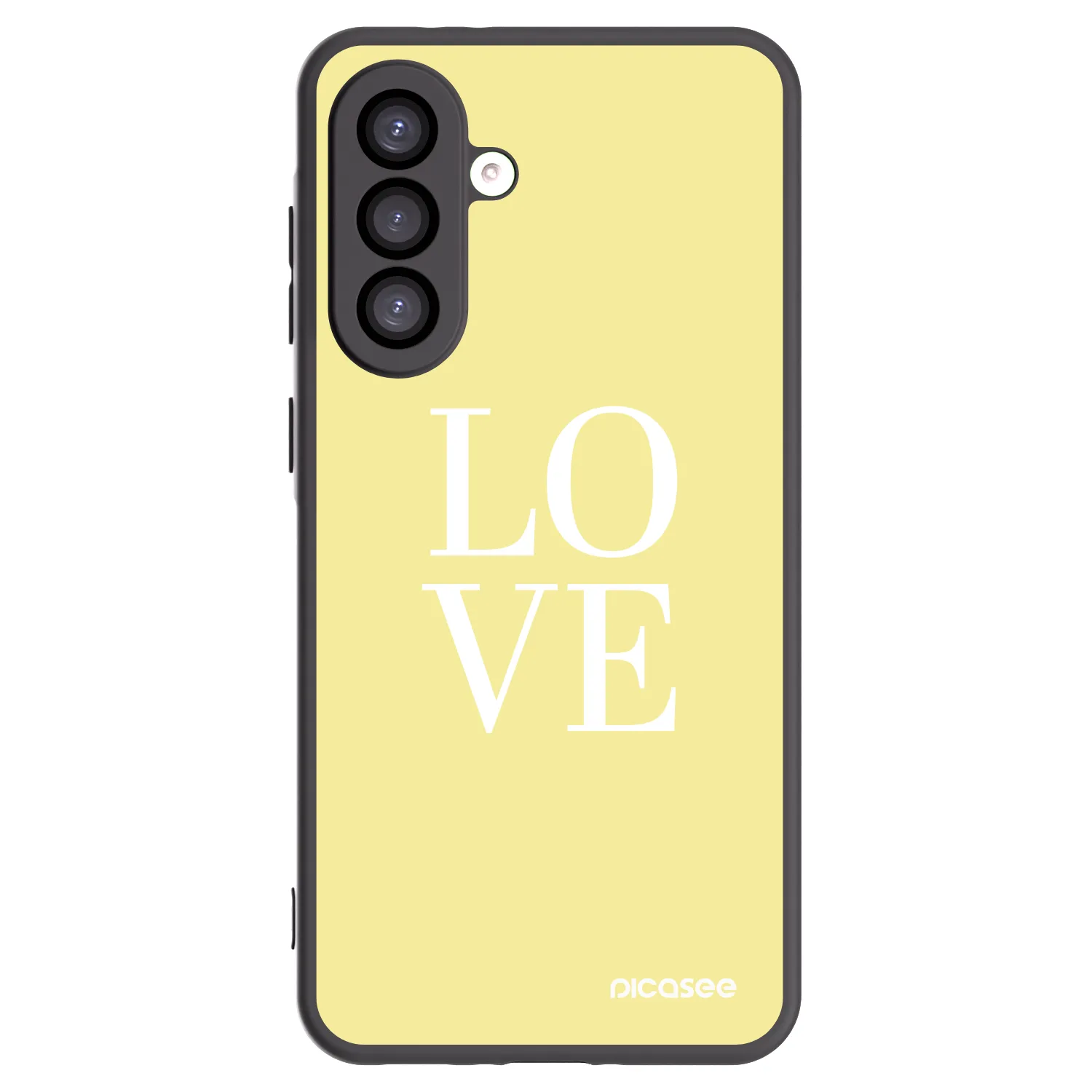 Picasee silikónový čierny obal pre Samsung Galaxy A26 5G A266B - Love