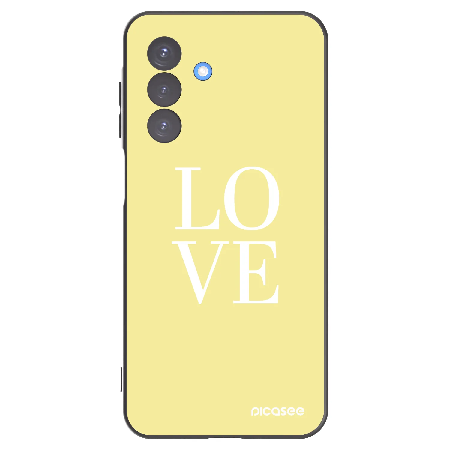 Picasee silikónový čierny obal pre Samsung Galaxy A17 5G - Love