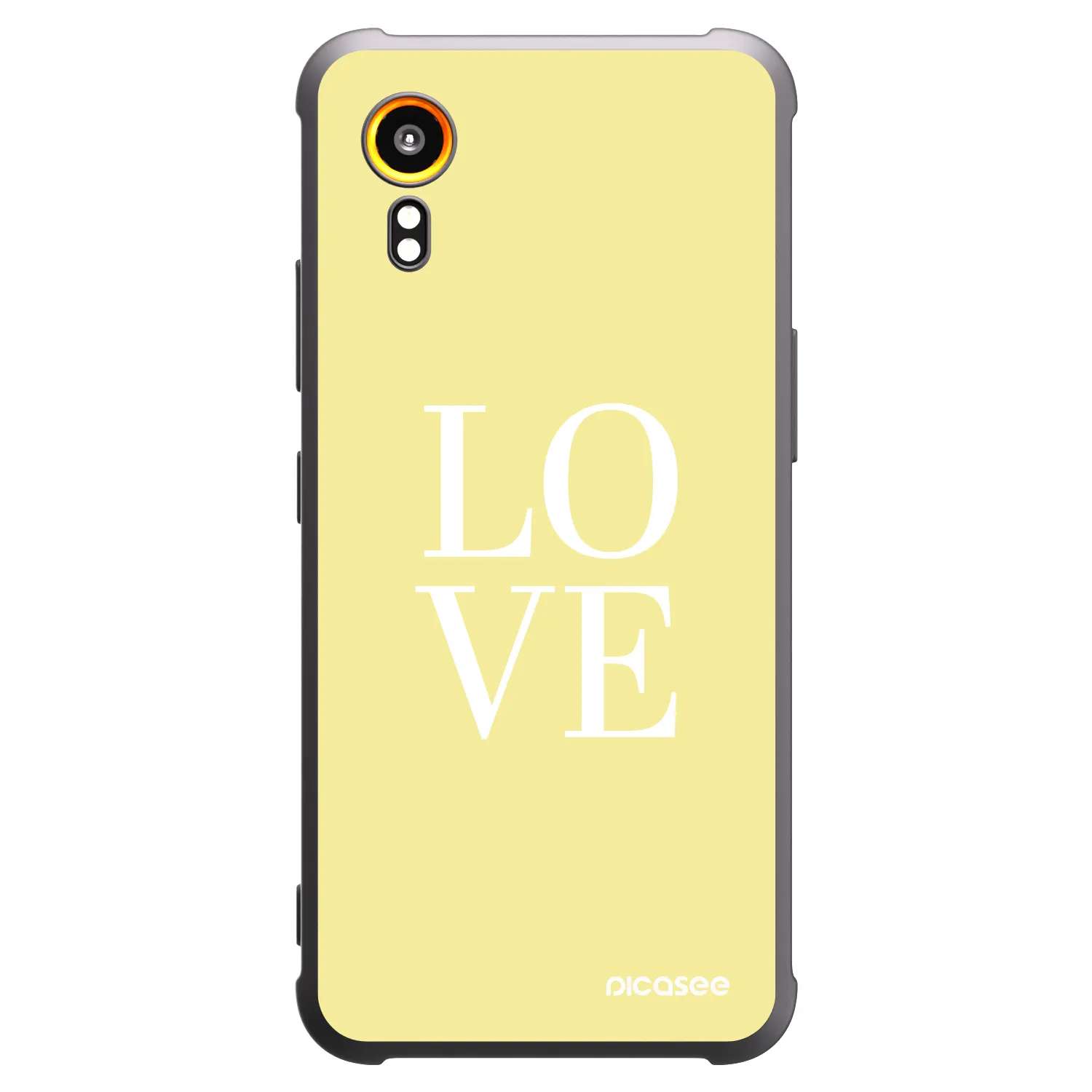 Picasee silikónový čierny obal pre Samsung Galaxy Xcover 7 - Love