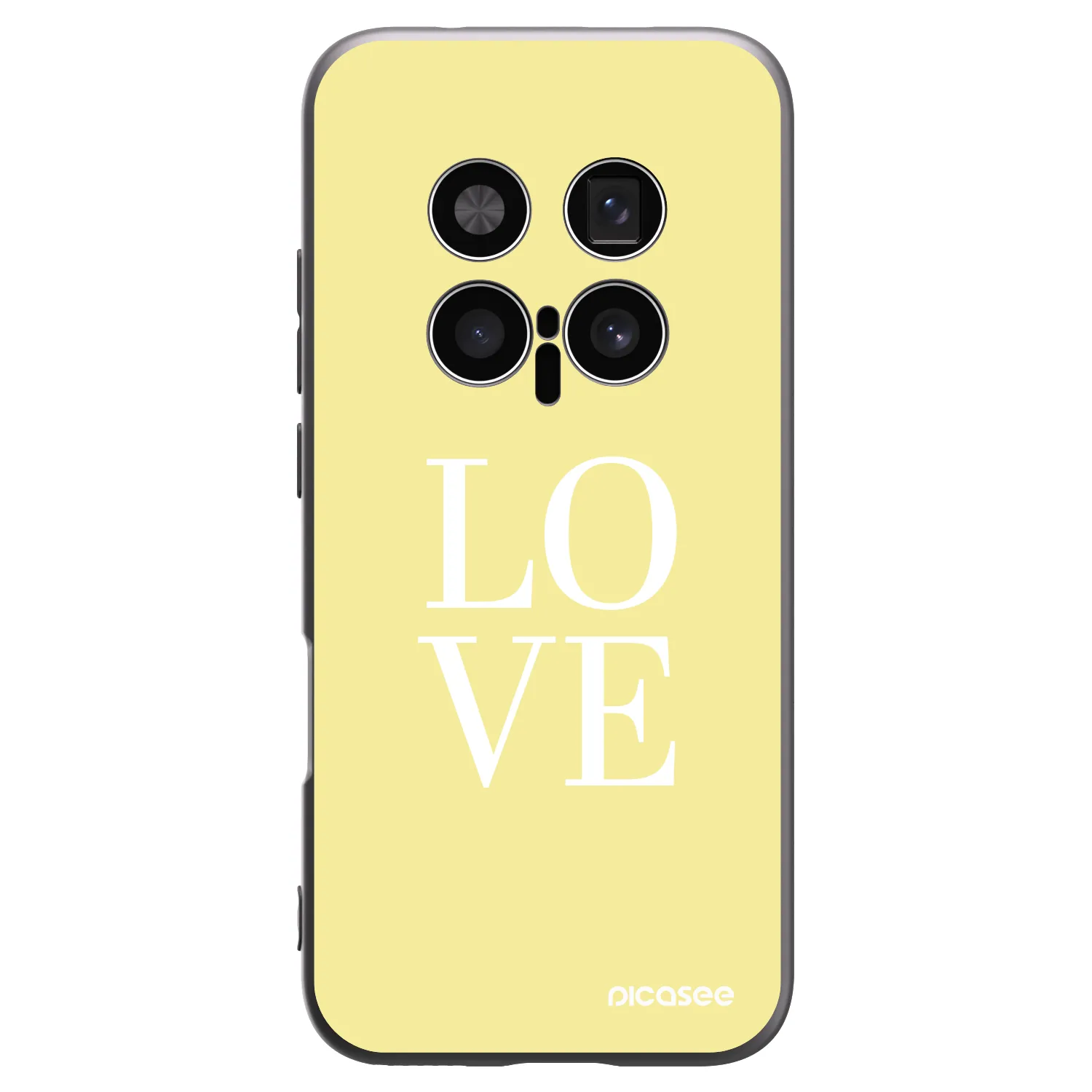 Picasee silikónový čierny obal pre Honor Magic8 Pro 5G - Love