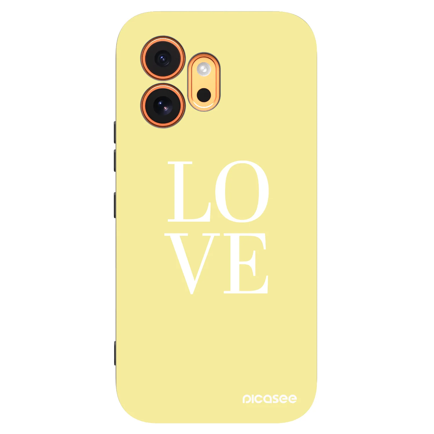 Picasee silikónový čierny obal pre Honor 600 - Love