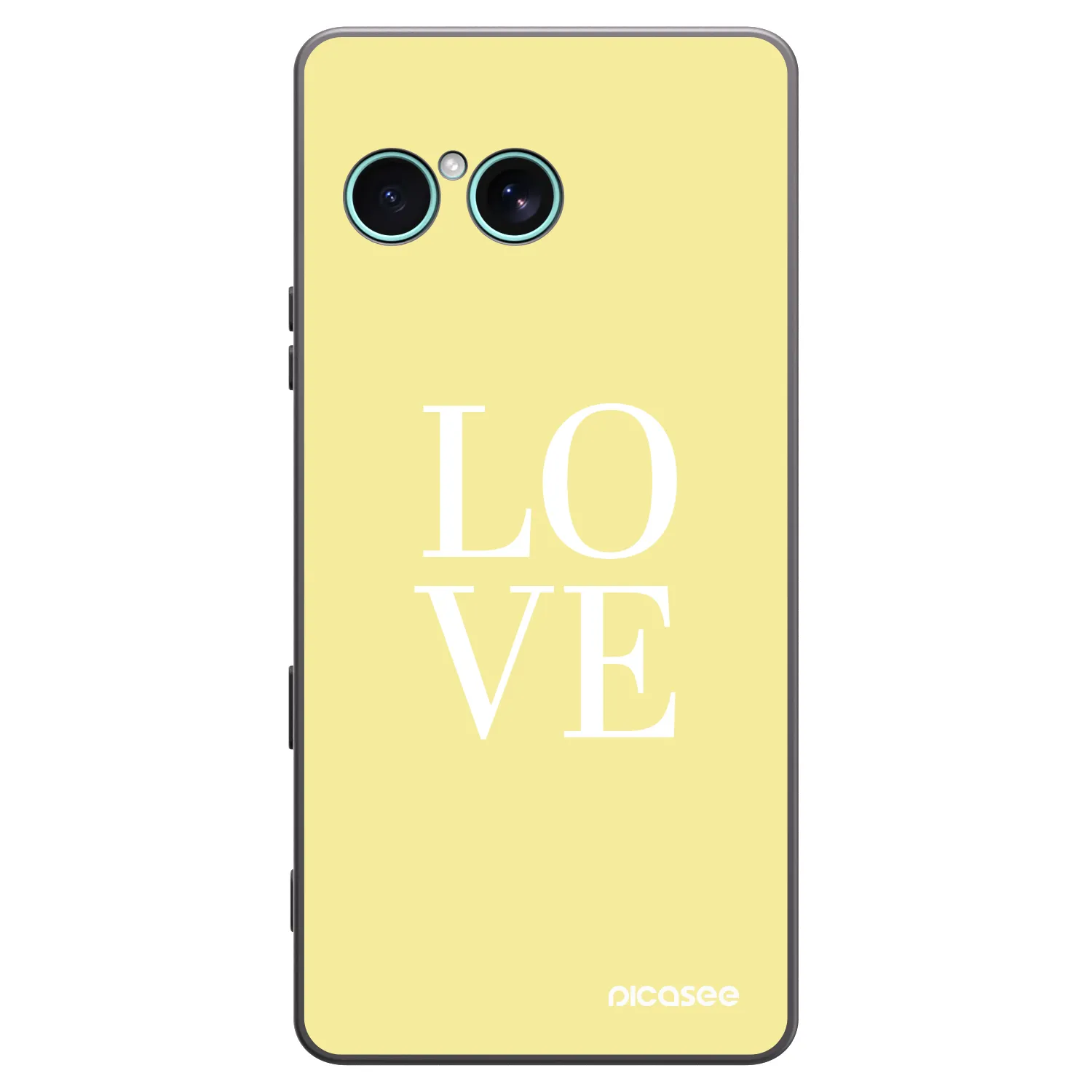 Picasee silikónový čierny obal pre Sony Xperia 10 VII - Love
