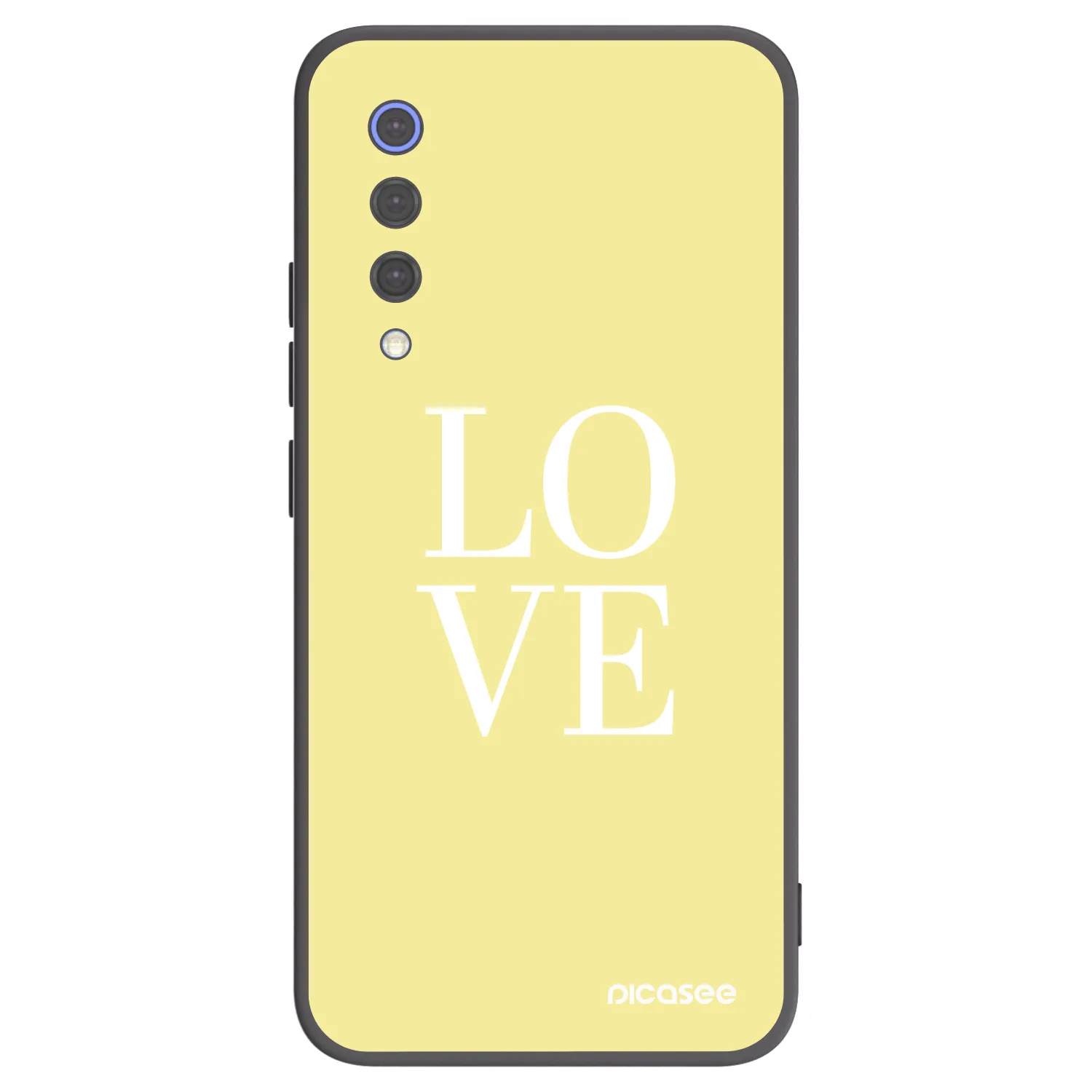 Picasee silikónový čierny obal pre Xiaomi Mi 9 SE - Love