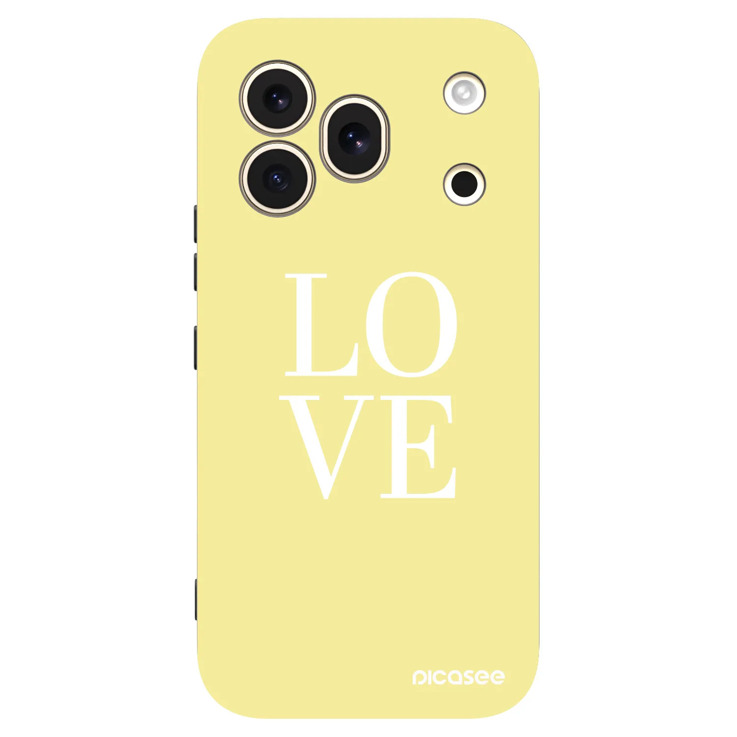 Picasee silikónový čierny obal pre Honor 600 Pro - Love