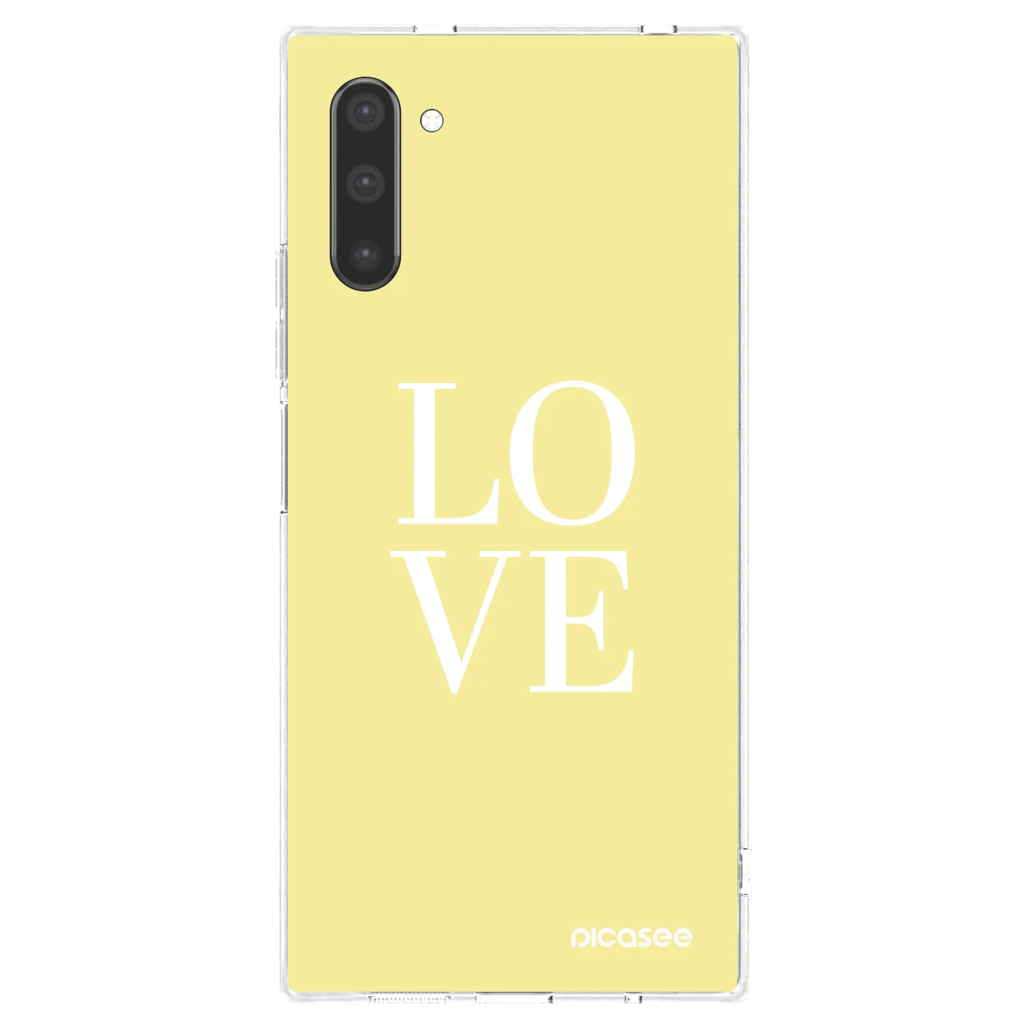 Picasee silikónový prehľadný obal pre Samsung Galaxy Note 10 N970F - Love