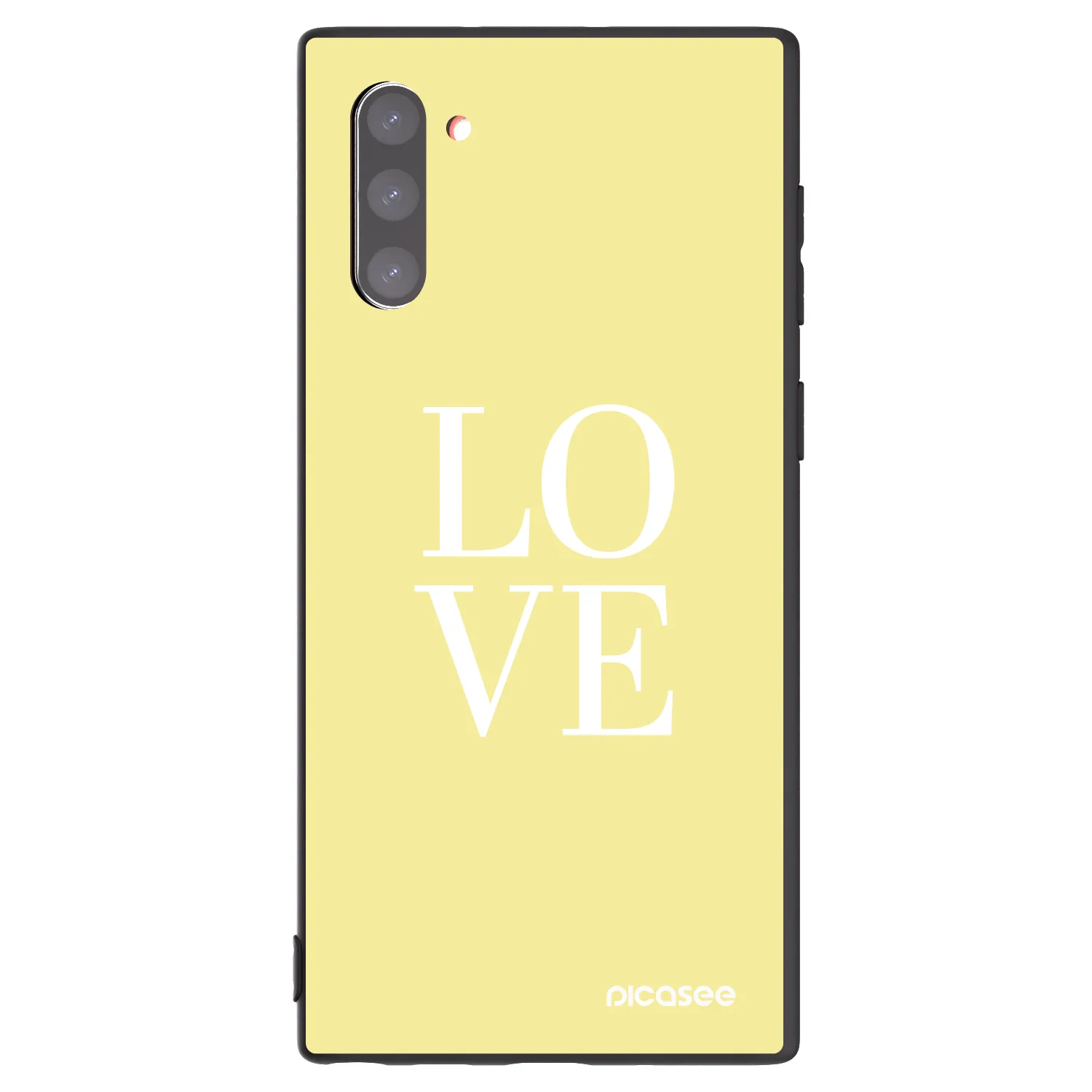 Picasee silikónový čierny obal pre Samsung Galaxy Note 10 N970F - Love