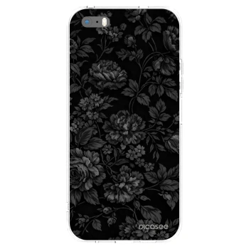 Picasee silikónový prehľadný obal pre Apple iPhone 5/5S/SE - Dark Romance