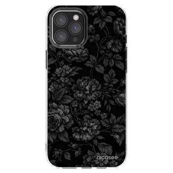Picasee silikónový prehľadný obal pre Apple iPhone 12 Pro Max - Dark Romance