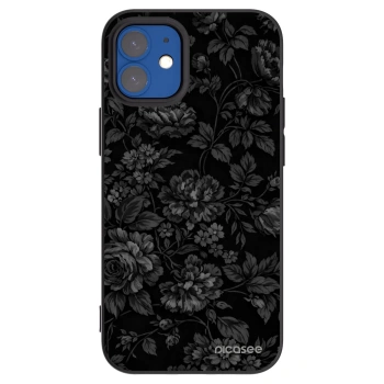 Picasee silikónový čierny obal pre Apple iPhone 12 mini - Dark Romance