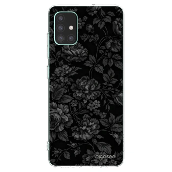Picasee silikónový prehľadný obal pre Samsung Galaxy M51 M515F - Dark Romance