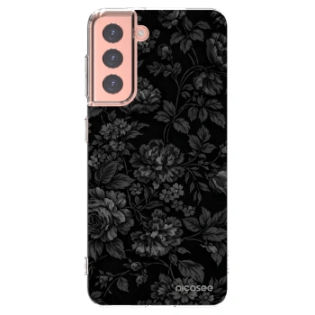 Picasee silikónový prehľadný obal pre Samsung Galaxy S21 5G G991B - Dark Romance