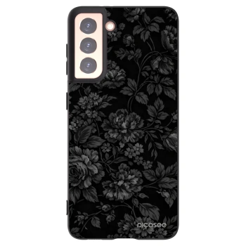 Picasee silikónový čierny obal pre Samsung Galaxy S21 5G G991B - Dark Romance