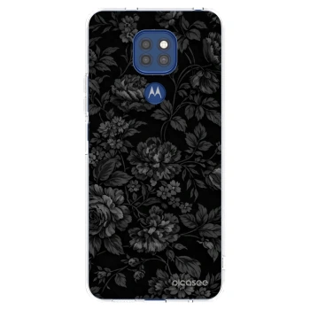 Picasee silikónový prehľadný obal pre Motorola Moto G9 Play - Dark Romance