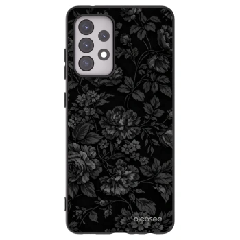 Picasee silikónový čierny obal pre Samsung Galaxy A52 5G A525F - Dark Romance