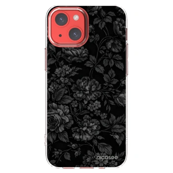 Picasee silikónový prehľadný obal pre Apple iPhone 13 mini - Dark Romance