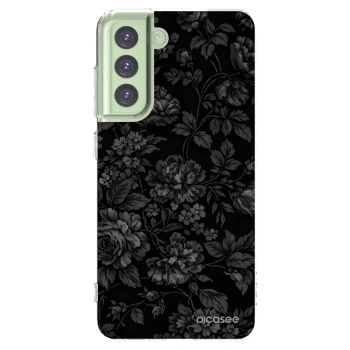 Picasee silikónový prehľadný obal pre Samsung Galaxy S21 FE 5G - Dark Romance