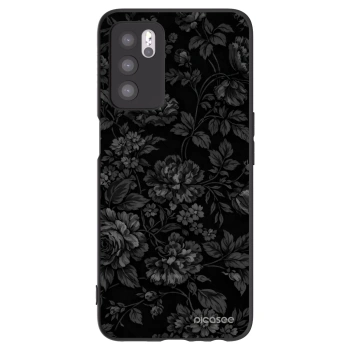 Picasee silikónový čierny obal pre OPPO A16s - Dark Romance