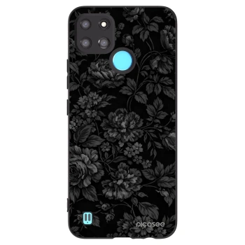 Picasee silikónový čierny obal pre Realme C21Y - Dark Romance