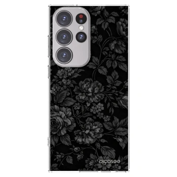 Picasee silikónový prehľadný obal pre Samsung Galaxy S23 Ultra 5G - Dark Romance