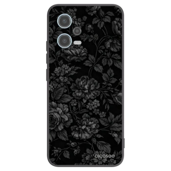 Picasee silikónový čierny obal pre Xiaomi Redmi Note 12 5G - Dark Romance
