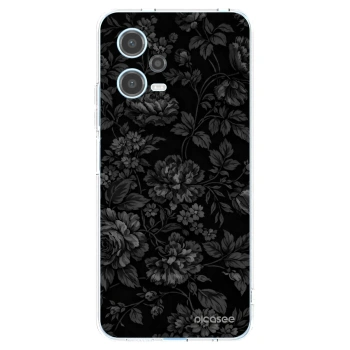 Picasee silikónový prehľadný obal pre Xiaomi Redmi Note 12 5G - Dark Romance