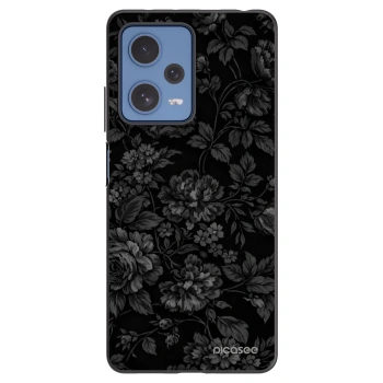 Picasee silikónový čierny obal pre Xiaomi Redmi Note 12 Pro 5G - Dark Romance