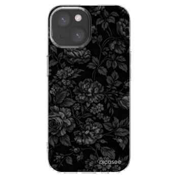 Picasee silikónový prehľadný obal pre Apple iPhone 15 - Dark Romance