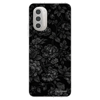 Picasee silikónový prehľadný obal pre Motorola Moto G51 - Dark Romance